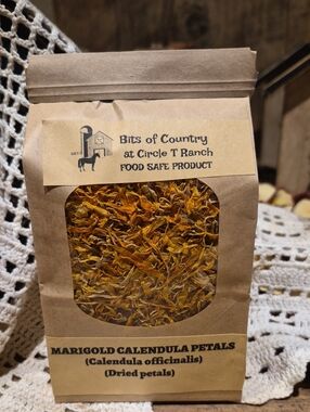 Marigold Calendula Petals ( Orange)